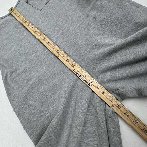 Savage X Fenty Women Wide Leg Knit Jumpsuit Sleeveless 8/10 Gray Lounge Relaxed - Picture 15 of 16